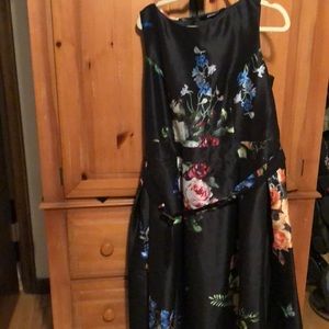 Custom eshakti fit and flare dress